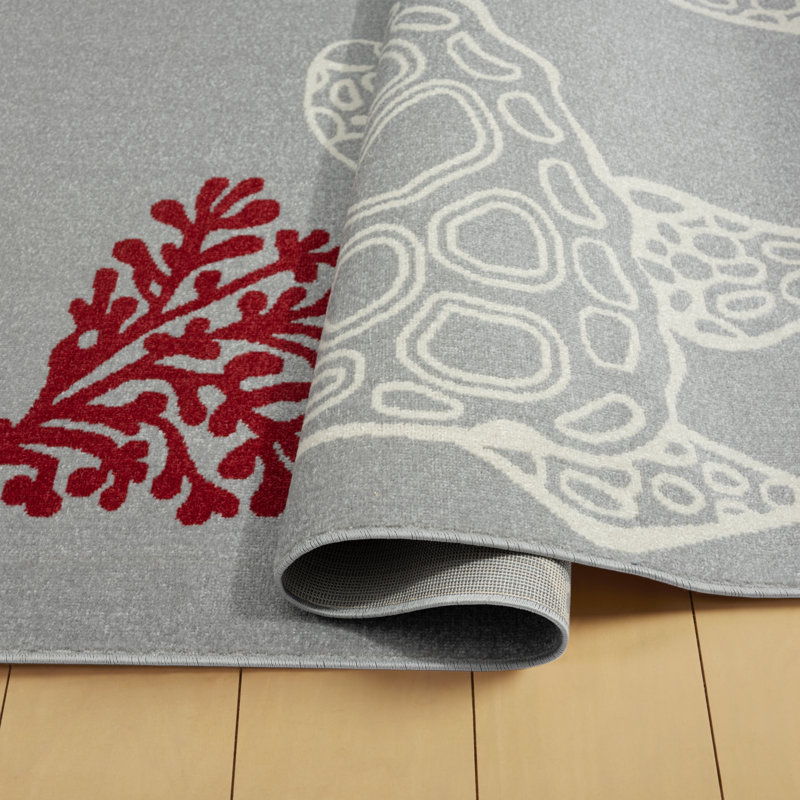 Tapis gris Animal