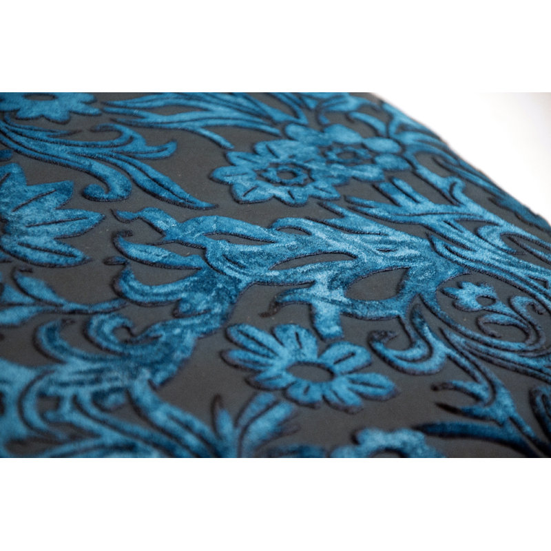 Prospect Park Square Velvet Pillow Cover & Insert, 18" x 18", Robin's Egg