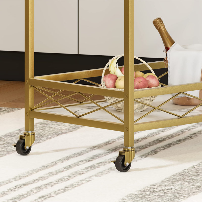 Metal Bar Cart