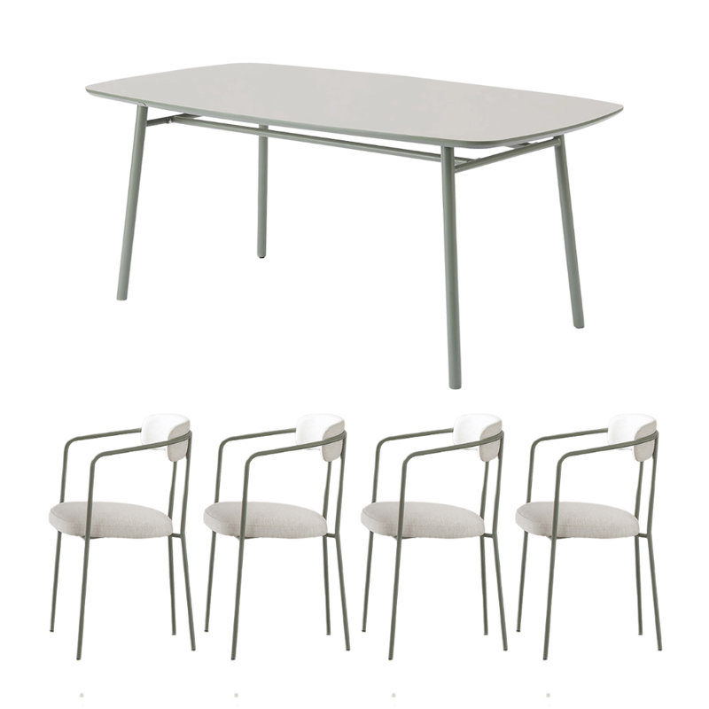 Table de salle à manger Simple Line Sense Technology, H 29,52 po x L 62,99 po x l 35,43 po