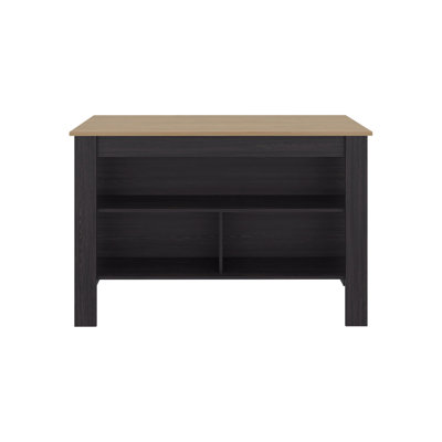 Open Storage Kitchen Island