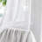 Heavyweight Faux Linen Sheer Curtain Panels Textured Slub Light Filtering Privacy Grommet Curtains for Farmhouse Living Room Pure White 55x96inch-1915516295-1915516289