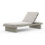 Leroy Outdoor Teak Chaise Lounge-358974385-358974384