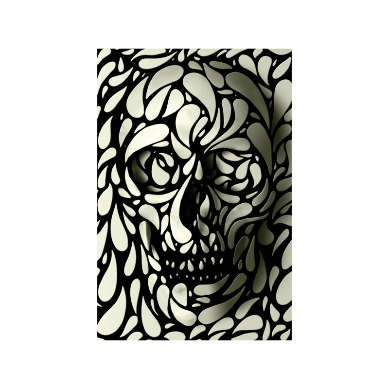 Print on Canvas, No Frame, 66.04 cm H x 45.72 cm W x 3.175 cm D