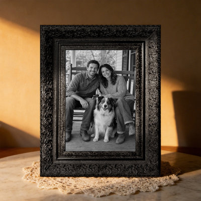 11" x 14" Black 1PC Desk Picture Frame for Wedding Photo Display