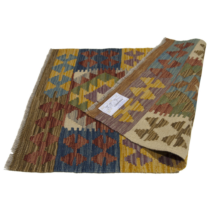 Geometric Non-Skid Kitchen Mat