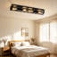 4-Light 80cm Metal Farmhouse Dimmable Flush Mount