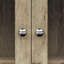 Armoire murale amovible à deux portes avec verre texturé à l'eau et tablettes réglables-106209693