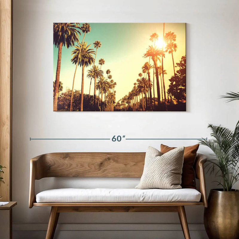Ravi Sunny Palm Avenue, H 30 po x l 45 po