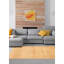 Tapis décoratif en laine de conception unique noué à la main New Age Ivoire 4 pi 2 po x 6 pi 1 po