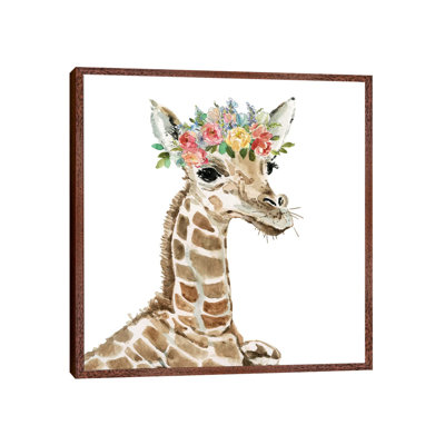 Savannah Giraffe by Carol Robinson - Painting on Canvas