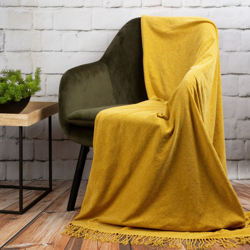 Polyester No Pattern Bedspread