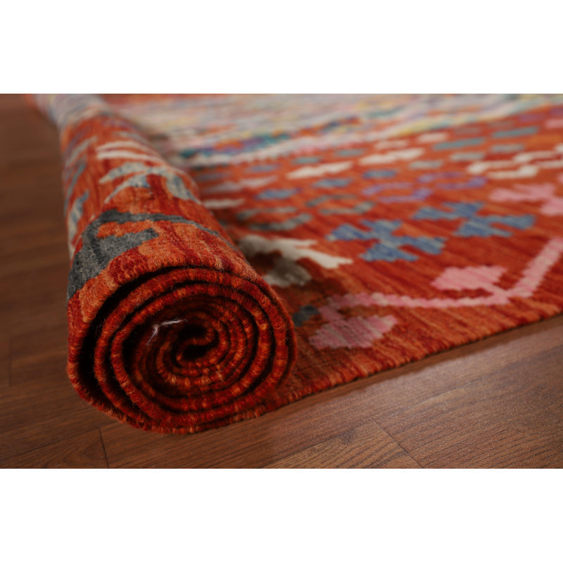 Tapis kilim en laine réversible Palace