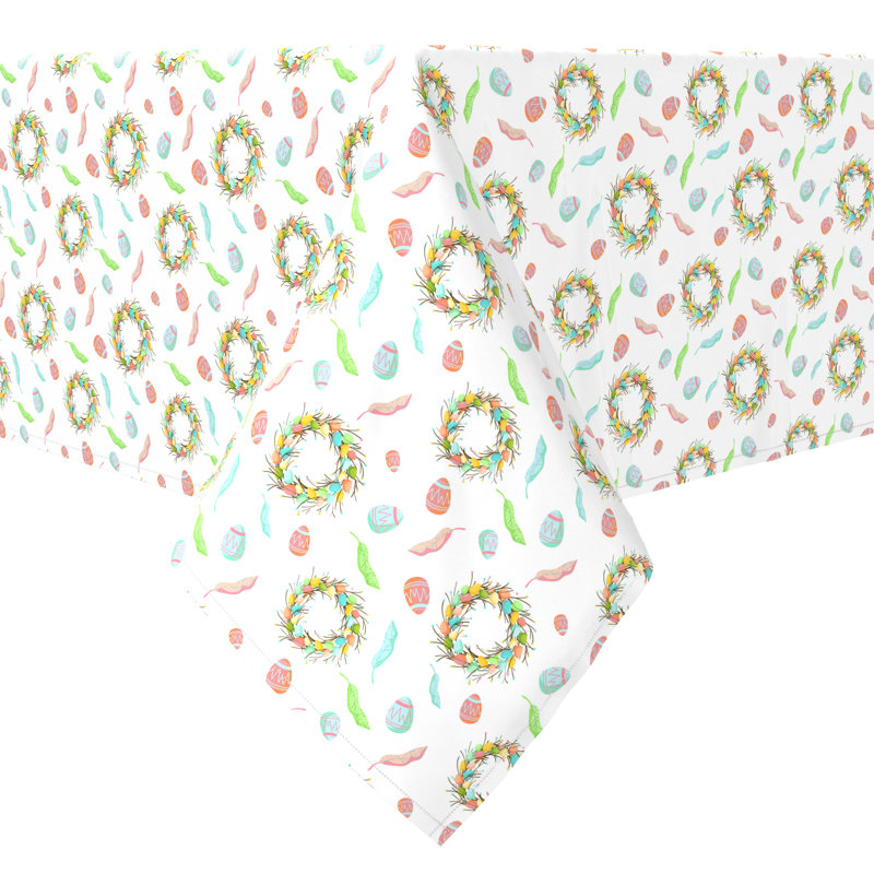Frederikson Rectangular Easter Cotton Twill Tablecloth