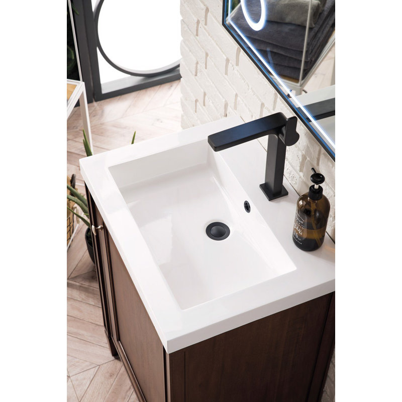Britannia 24'' W Single Vanity, Mid-Century Acacia