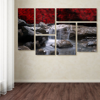 « Red Vision », ensemble de 6 reproductions imprimées de photos