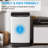 1.6 Cu.ft Full Automatic Washing Machine, 2 In 1 Washer and Spinner Combon with 10 Wash Programs & 8 Water Level, Top Load Portable Washer with Drain Pump, Child Lock for Apartments, RV, Camping