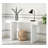 60-Inch Petya with Geometric Clean Lines, Adjustable Feet, and Spacious Top for Modern Entryways and Living Rooms.-1365524358