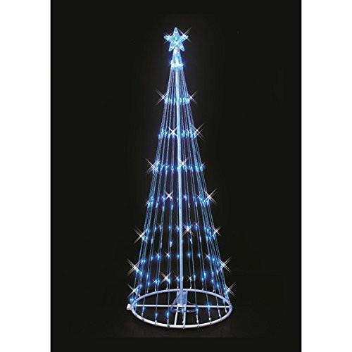 200 guirlandes lumineuses Let It Snow, Bleu