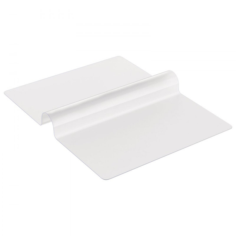 Plastic Table Cover, 40 x 80 Inch 2.0 mm Thick Clear Table Protector, Rectangle PVC Desk Mat, Waterproof & Easy Cleaning Desk Pad Tablecloth, for Office Dresser Dining Room Table Night Stand