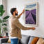 Lavender Fields Botanical - Wrapped Canvas-1526874258-1526874260