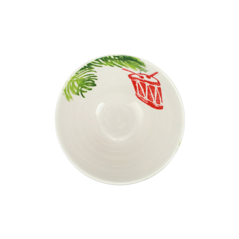 Nutcrackers Handmade Terra Bianca Dinnerware Set, Red/Green/White
