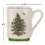 Spode Christmas Tree Stacking Mugs 12 Oz