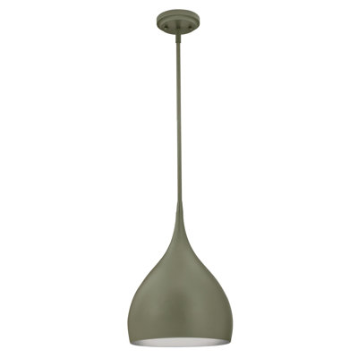 Kenzie 1 - Light Grey Single Pendant