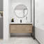 Armoire de salle de bain 48 po avec lavabo, portes et tiroir à fermeture en douceur, montage flottant, 48 po x 18 po