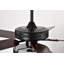 Alistair Matte Black Lighted Ceiling Fan Wooden  5-Blade With Remote