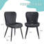 Ensemble de 4 chaises de salle à manger rembourrées-805394628
