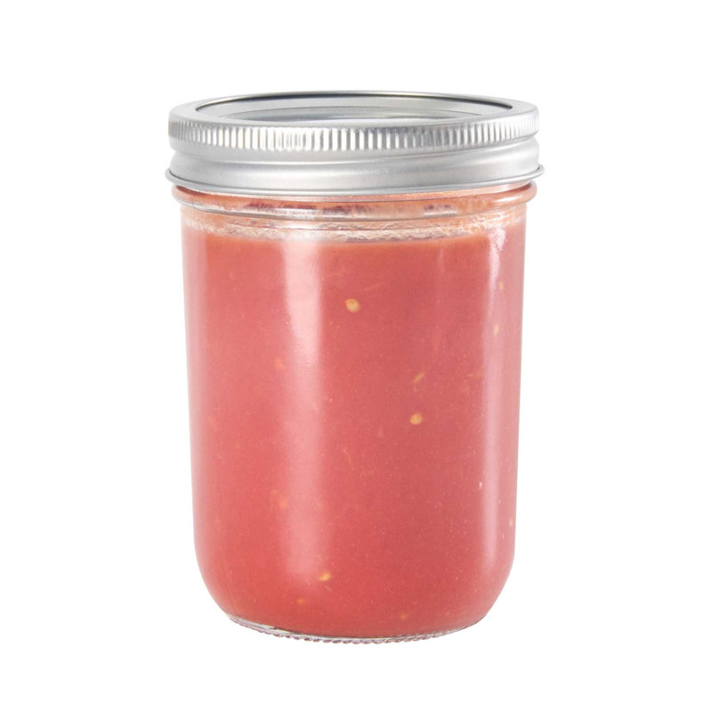  Pot Mason - 60 unités - Pot Mason en verre de 15 oz Vetri, à large ouverture, à parois lisses, avec couvercle et bande - Contenants de conserve parfaits pour la cuisine, pour le rangement des aliments, transparent