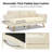 Havens 84'' Mid-Century Modern Upholstered Sofa, Solid Wood Frame & Legs, 3-Seat Couch for Living Room-832649630