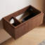 Meuble-lavabo flottant mural luxueux 36 po Luxury