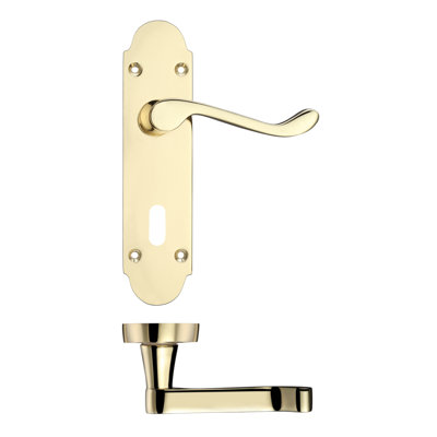Patternsin Lock Door Handle
