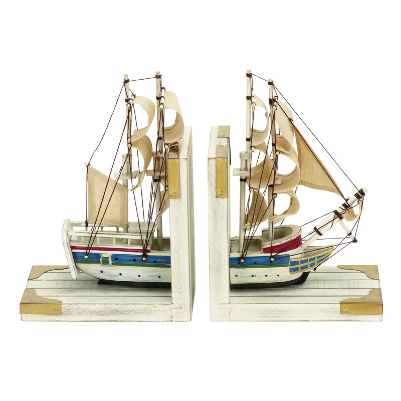 Nautical Non-skid Bookends