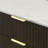 Willoa 6-Drawer Dresser With Faux Marble Top