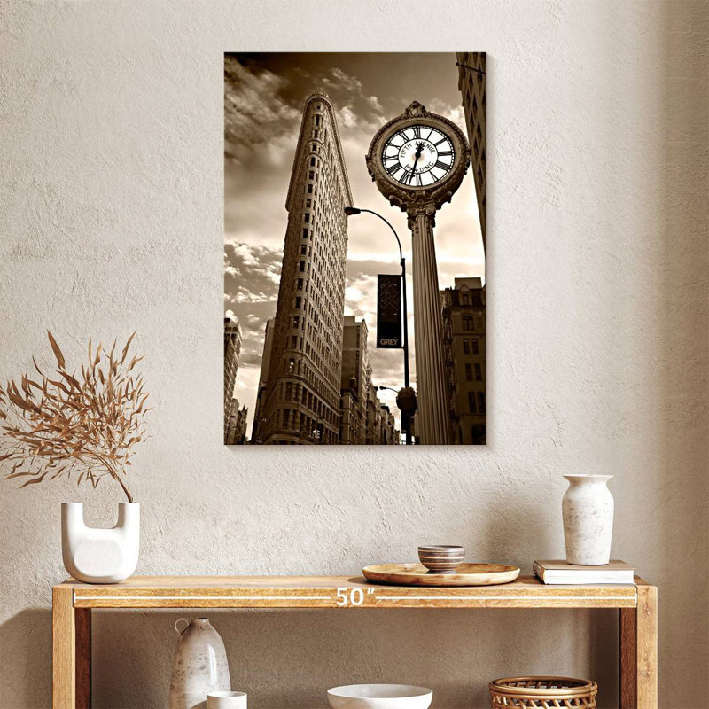 Aime Flatiron Building à New York, H 36 po x l 24 po