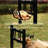 Herwiga 33'' W Wood Log Rack