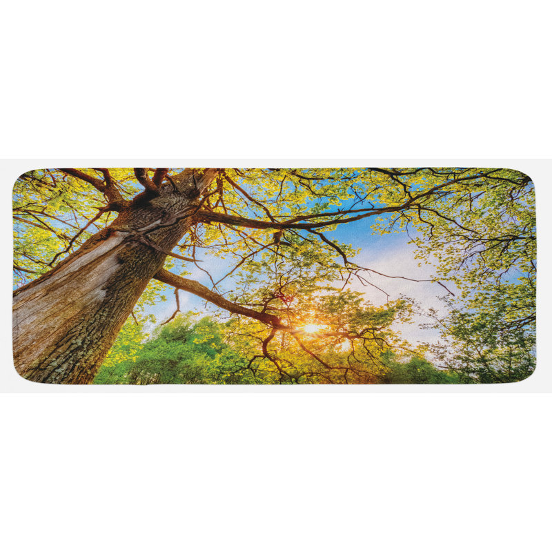 Tapis de cuisine forest