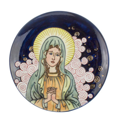Assiette décorative « lady of difficile »