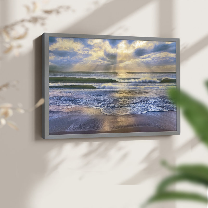 Breaking Through -Framed Print - Restickable