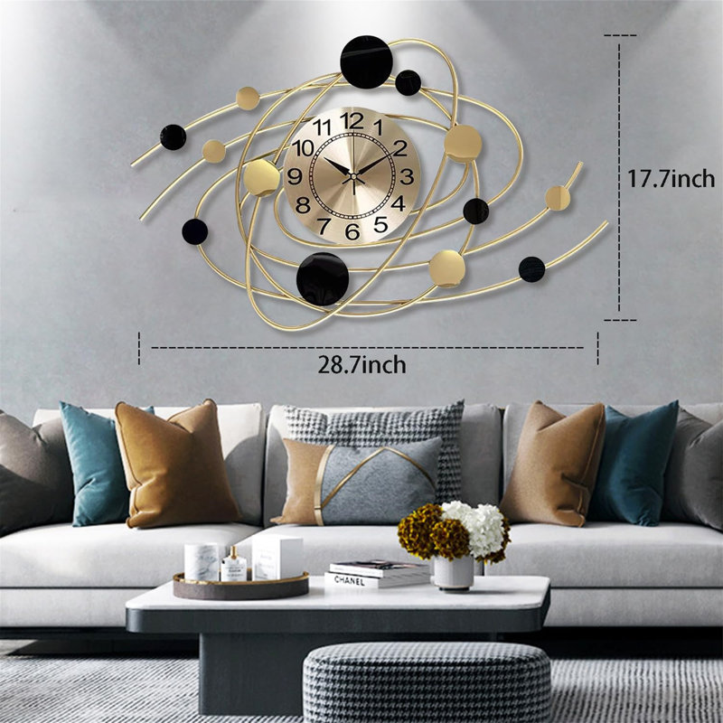 Metal Wall Clock