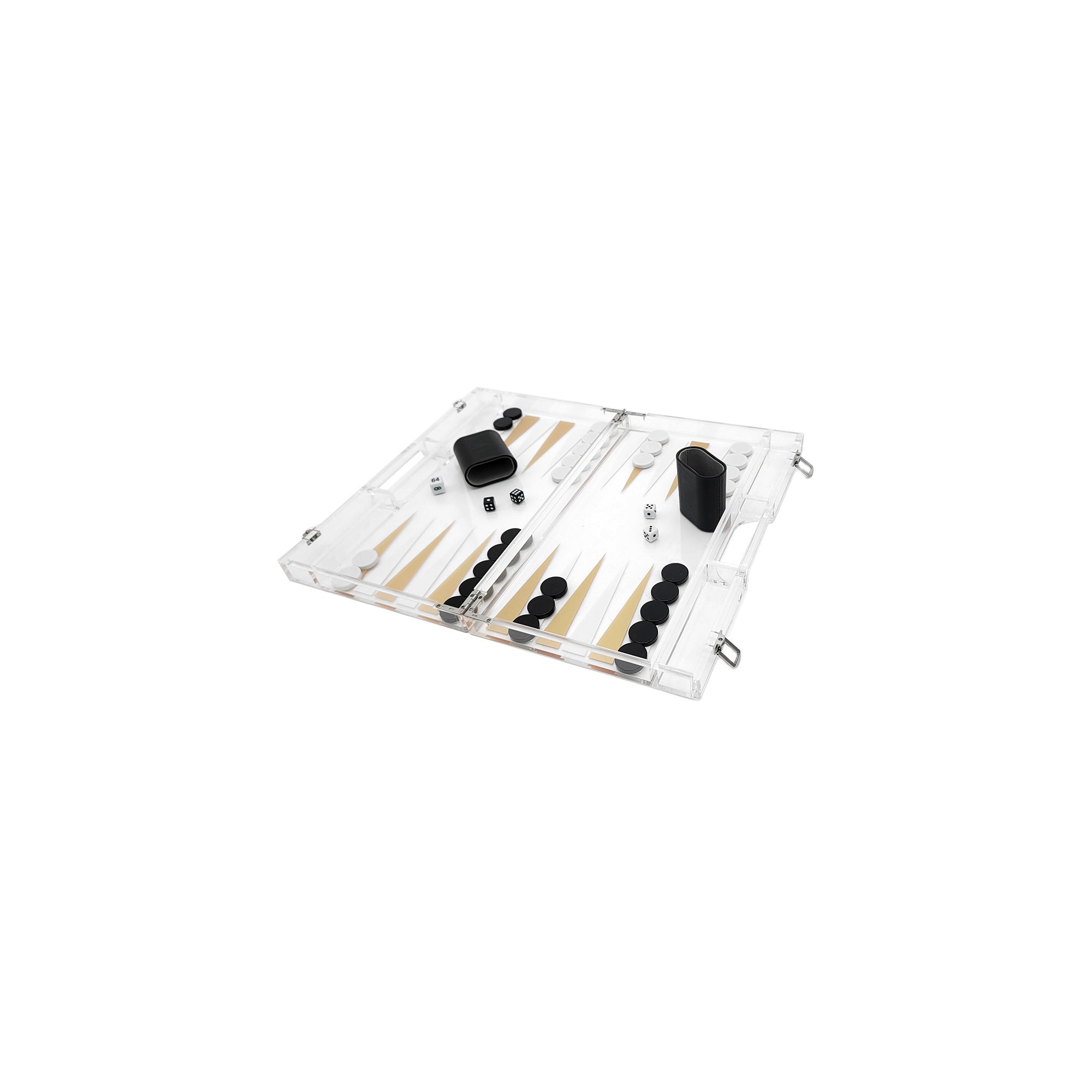 Ondisplay Luxe Backgammon Set, Gold