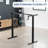 Crank Height Adjustable Desk Frame-48106341