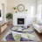 Premium Machine Washable Bitteridge AMF1836 Swirls Rug-1803565465
