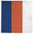 Orange / bleu marine / blanc