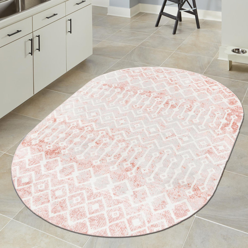 Tapis contemporain Artvin, Ovale 5 pi 3 po x 8 pi