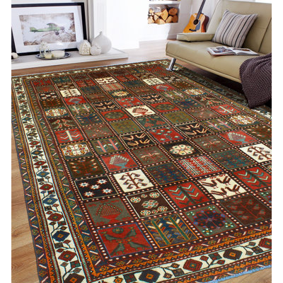 Khylar Bakhtiari Waziri Red Rug