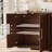 Modern Sideboard Storage Cabinets with Cable Management and Adjustable Shelves-1934174680